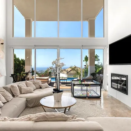 Olga Marbella- Golden Mile -breathtaking Sea View- Private Pool Villa