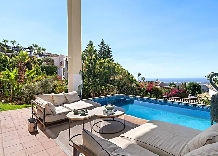 Olga Marbella- Golden Mile -breathtaking Sea View- Private Pool * 마르베야